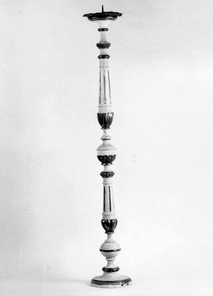 candelabro, coppia - bottega toscana (sec. XVIII)