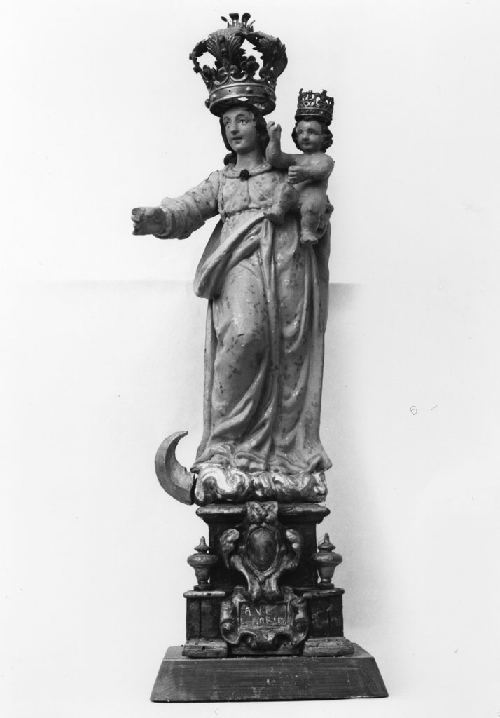 Madonna del Carmelo (statua) - bottega toscana (fine/inizio secc. XVIII/ XIX)