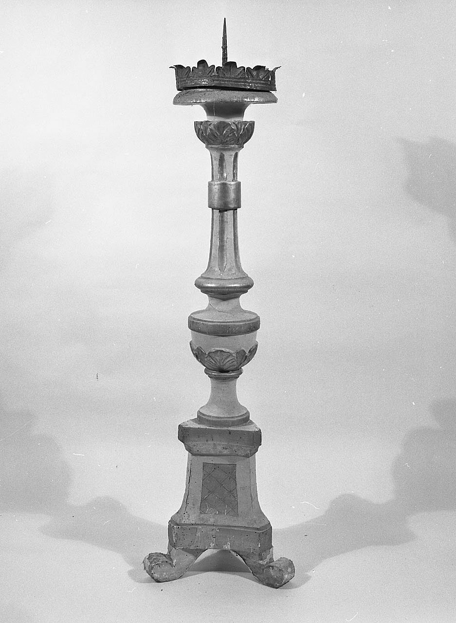 candelabro, serie - ambito toscano (sec. XVIII)
