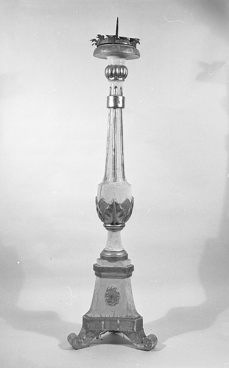 candelabro, serie - ambito toscano (sec. XVIII)