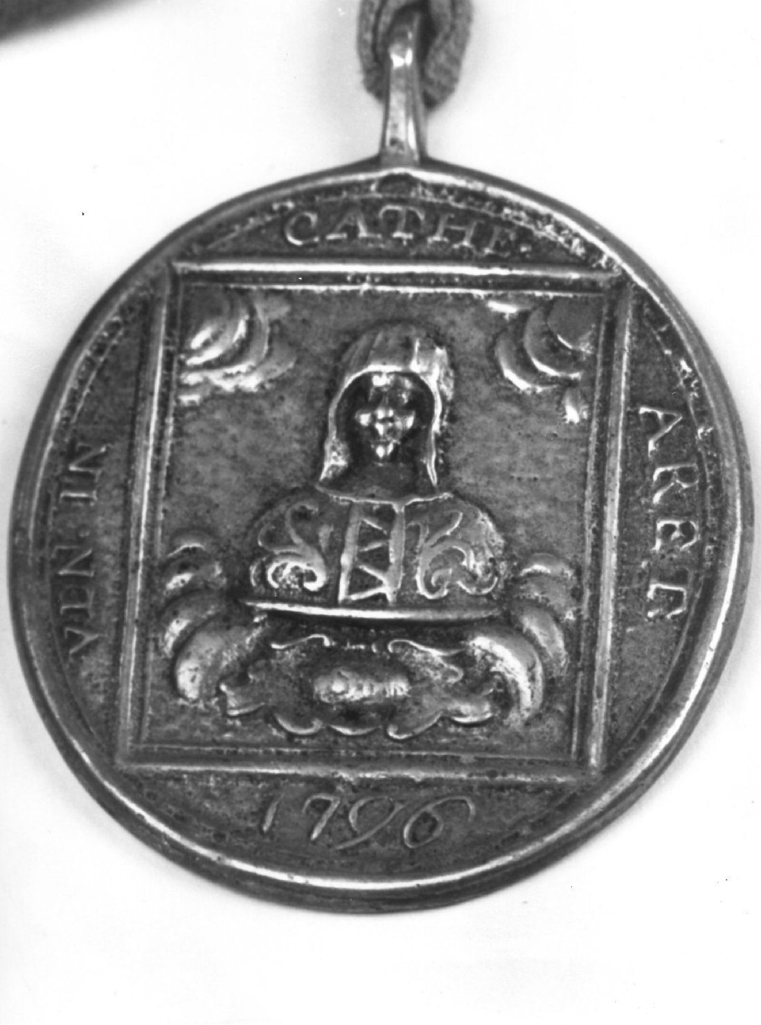 medaglia devozionale - bottega aretina (sec. XVIII)