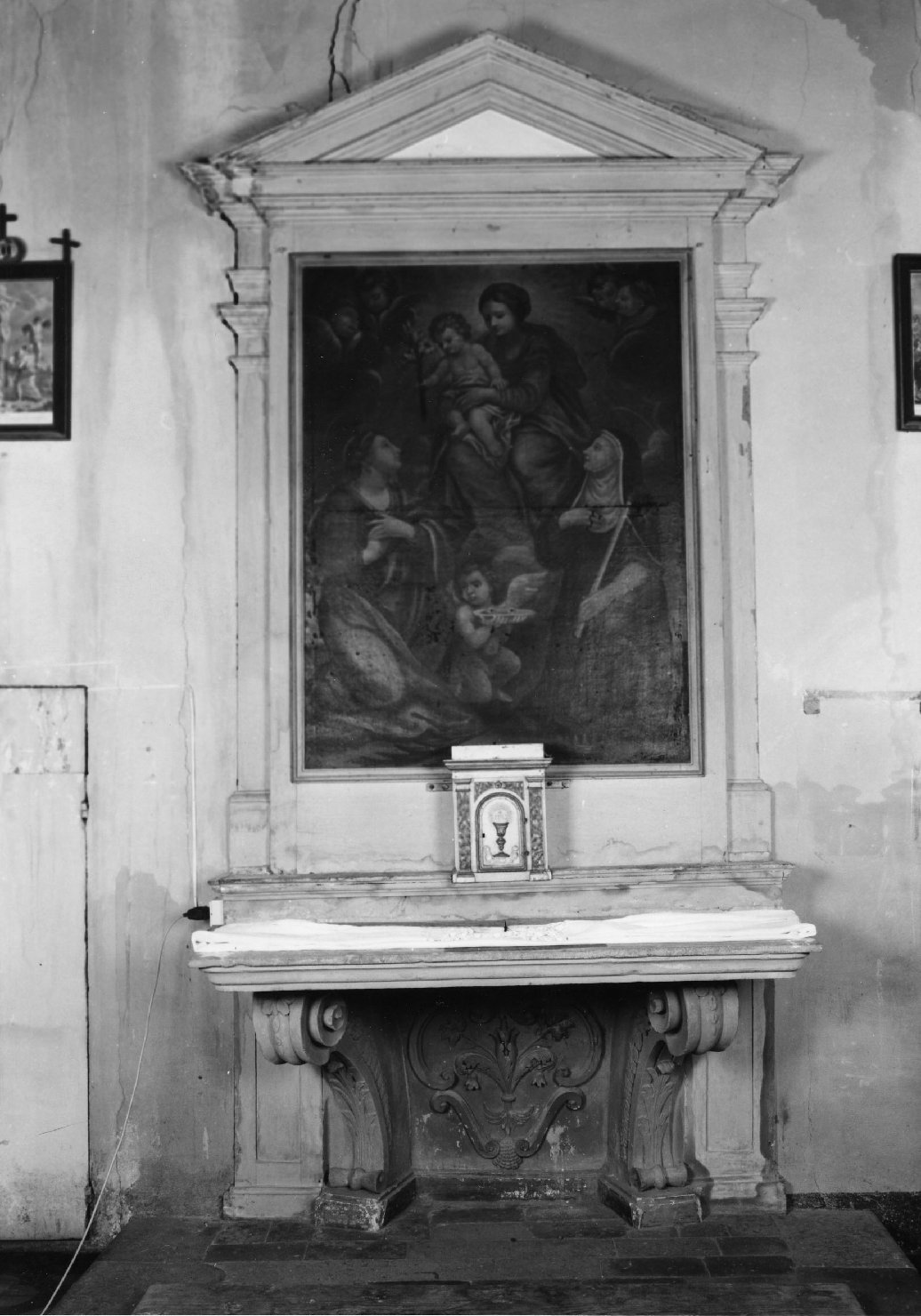 altare - bottega toscana (seconda metà, seconda metà sec. XVIII, sec. XIX)