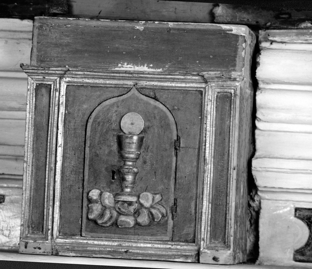 tabernacolo - a frontale architettonico, elemento d'insieme - bottega toscana (metà sec. XVIII)