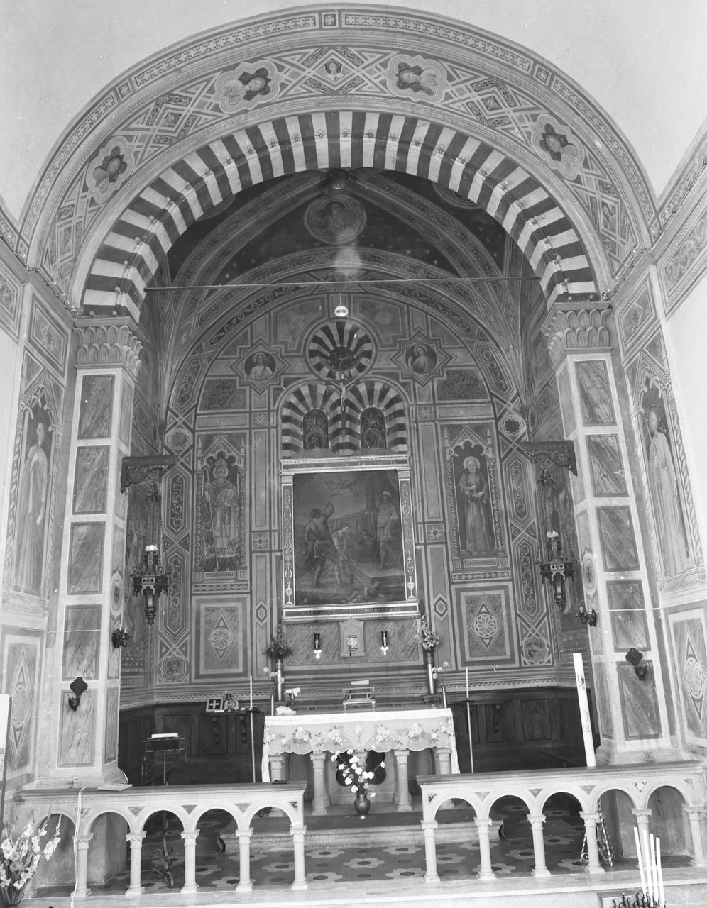 altare - bottega toscana (secondo quarto sec. XX)