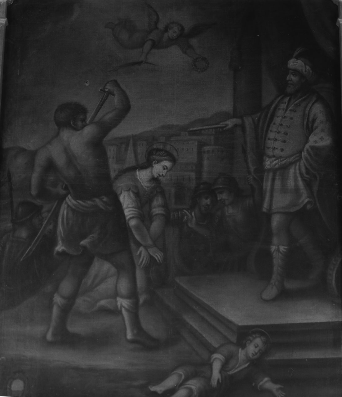Martirio di Santa Giulitta (dipinto) - ambito toscano (fine/inizio secc. XVII/ XVIII)
