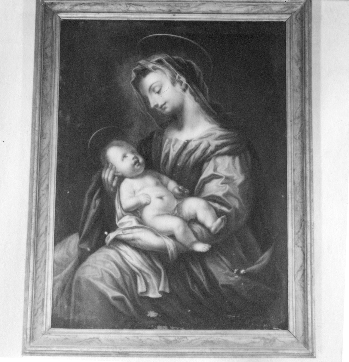 Madonna con Bambino (dipinto) - ambito italiano (sec. XVII)