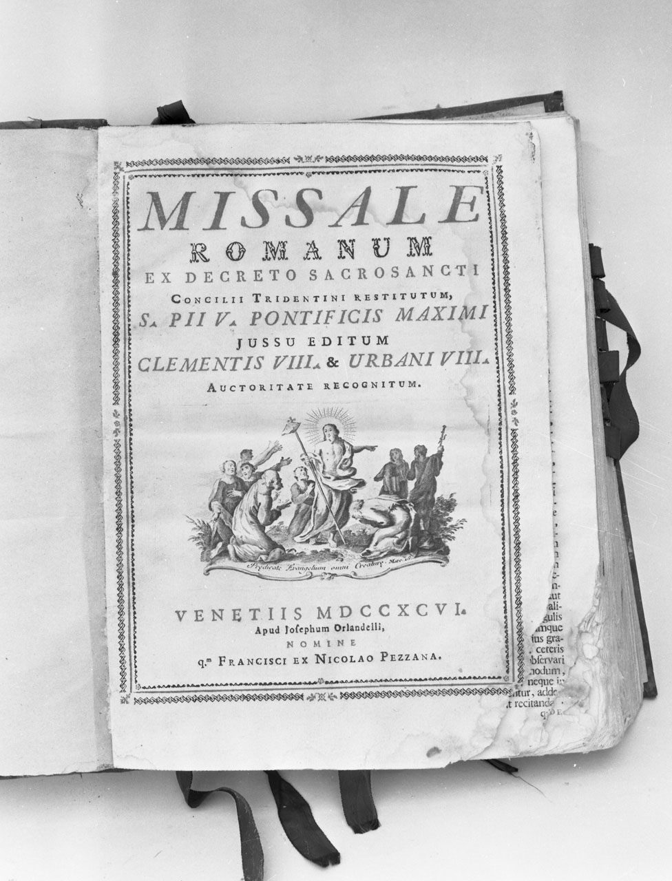 messale cantato - produzione veneziana (sec. XVIII)