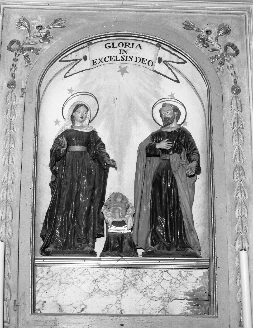 Sacra Famiglia (statua, insieme) - bottega toscana (fine/inizio secc. XIX/ XX)