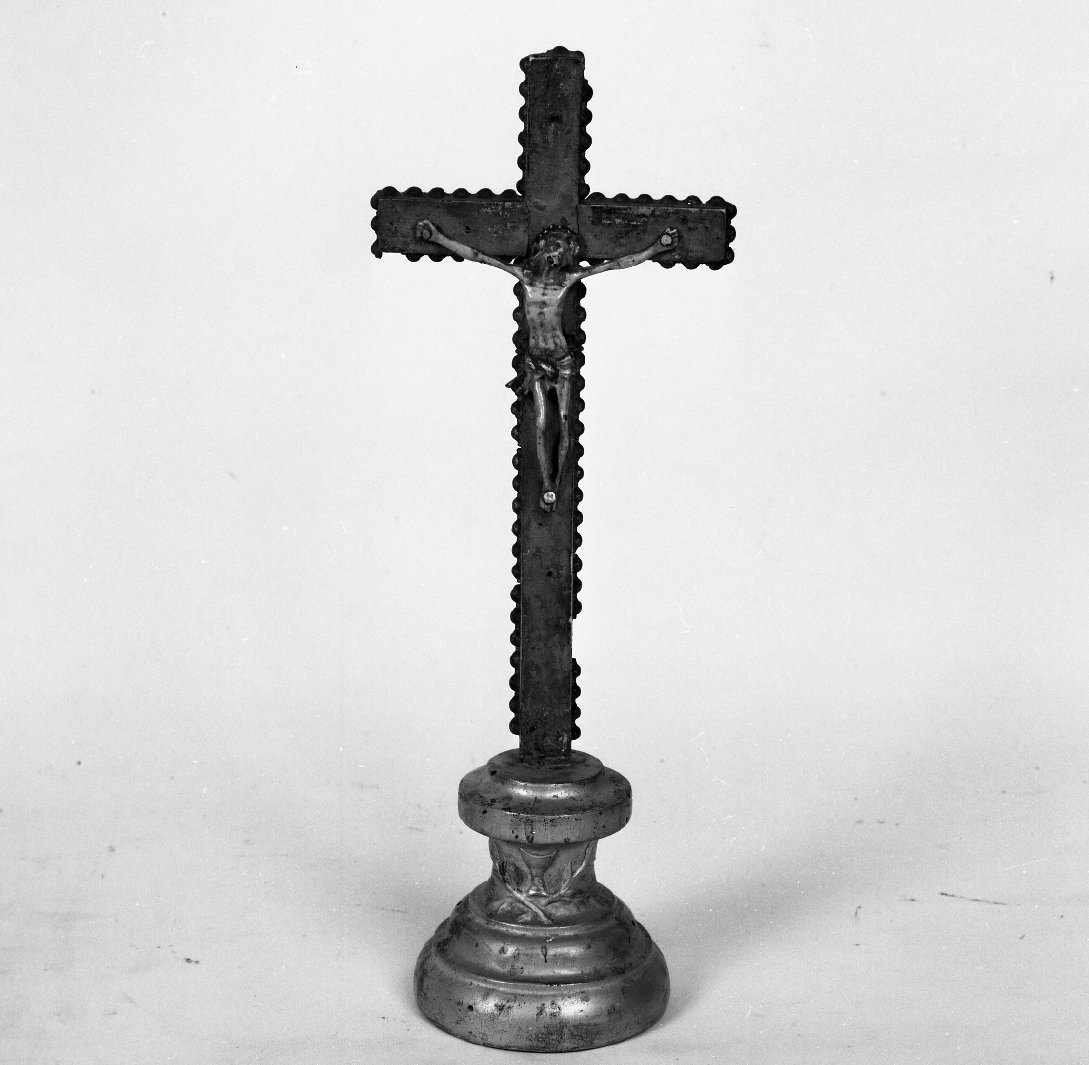 croce d'altare - bottega toscana (fine sec. XIX)