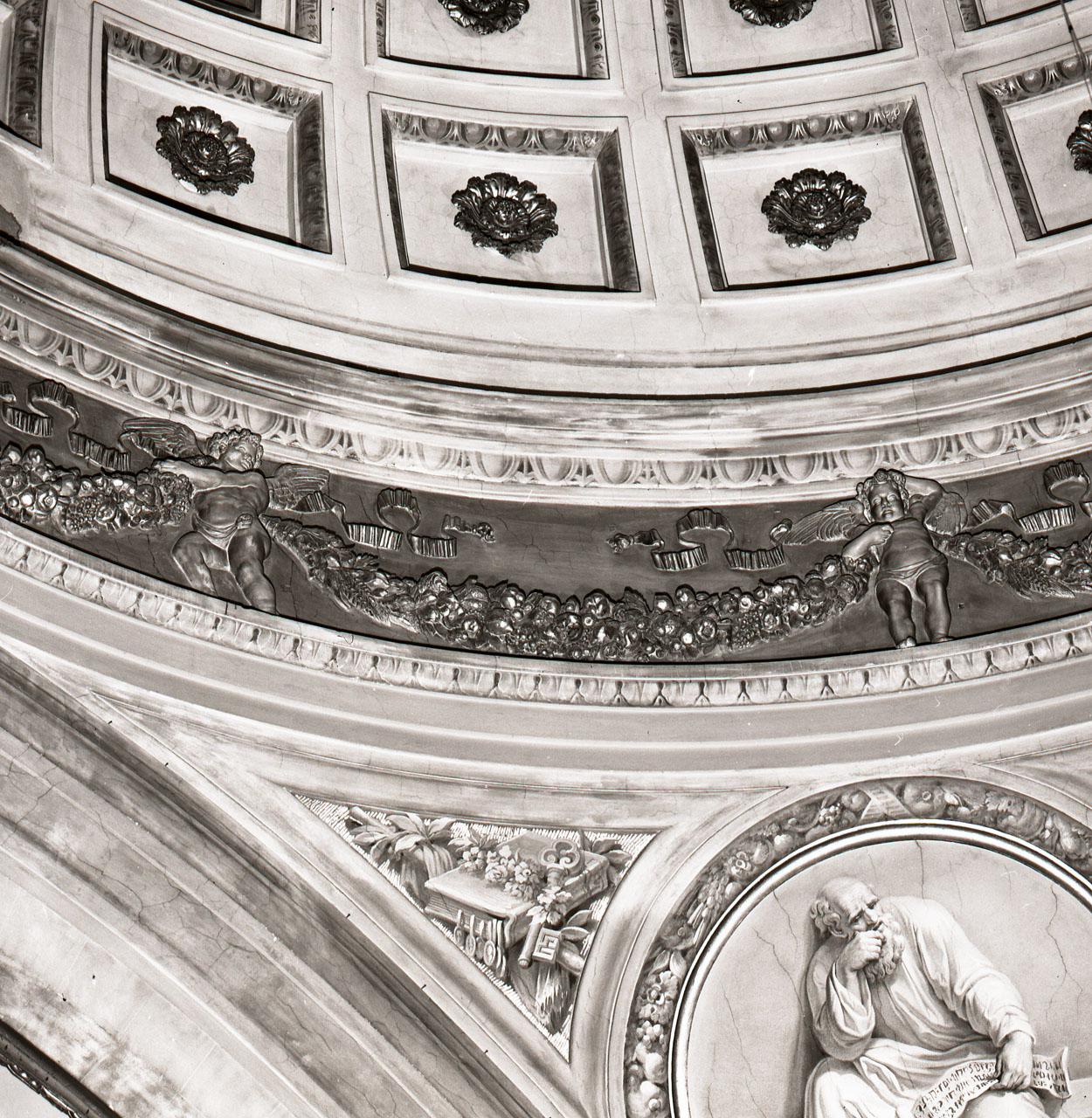 decorazione - fregio, complesso decorativo di Ciampi Gaetano (attribuito) (sec. XIX)