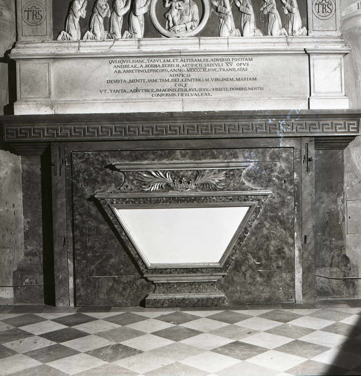 altare, paio - manifattura toscana (sec. XIX)