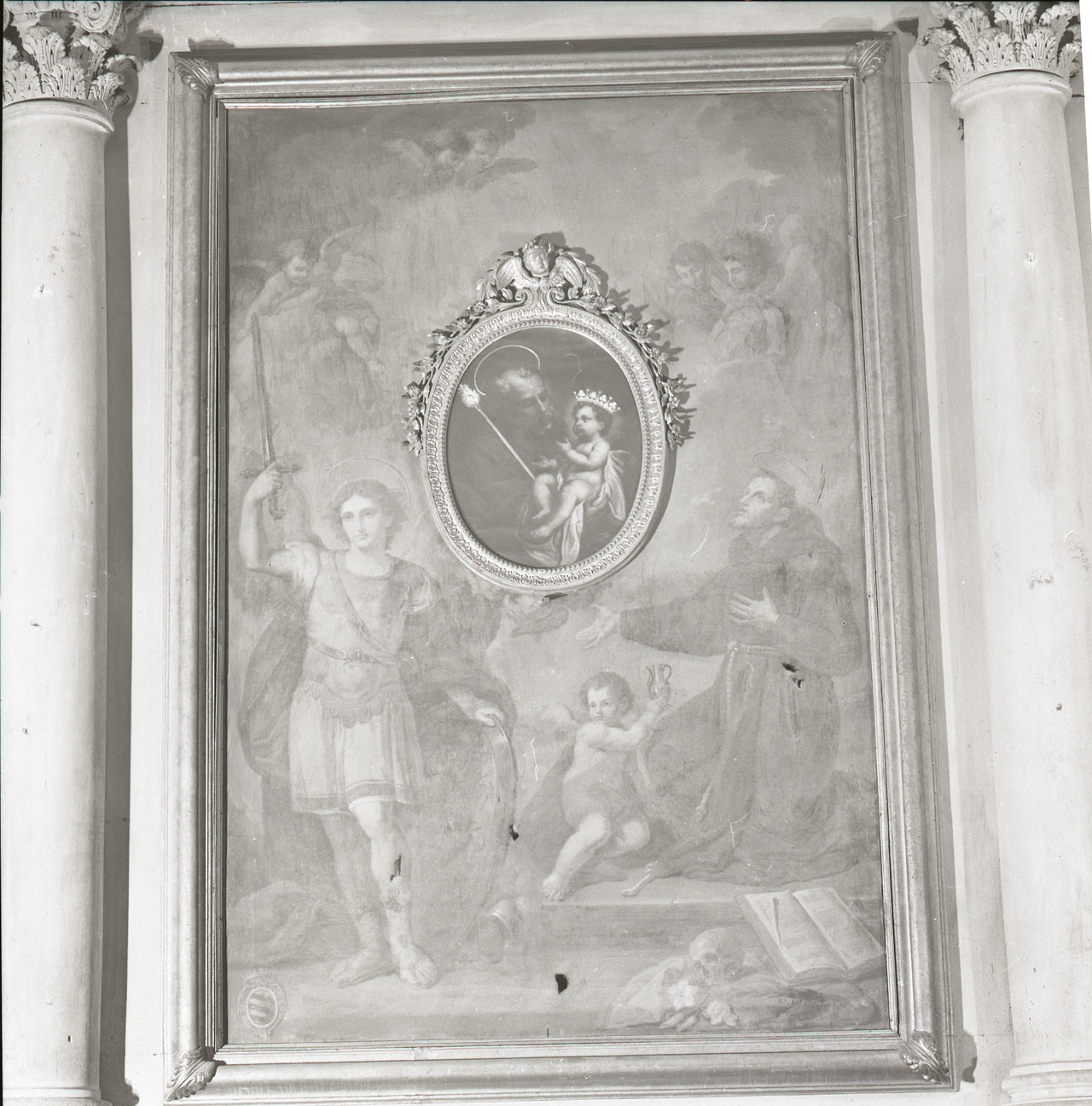San Francesco (dipinto) di Ricci Angelo Battista (secondo quarto sec. XVII, sec. XIX)