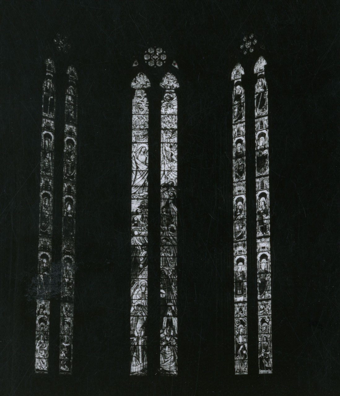 Santi (vetrata) di Pecori Domenico (primo quarto sec. XVI)