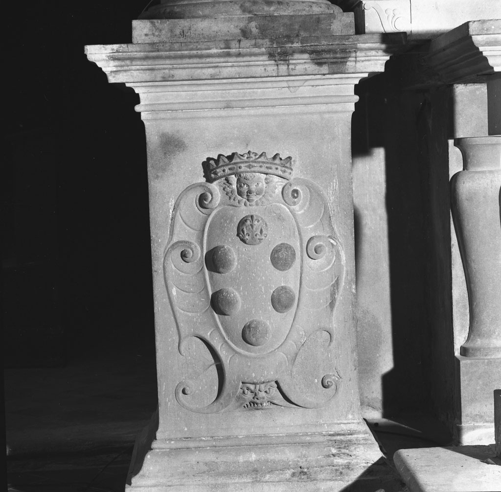 stemma (rilievo) - bottega toscana (inizio sec. XVII)