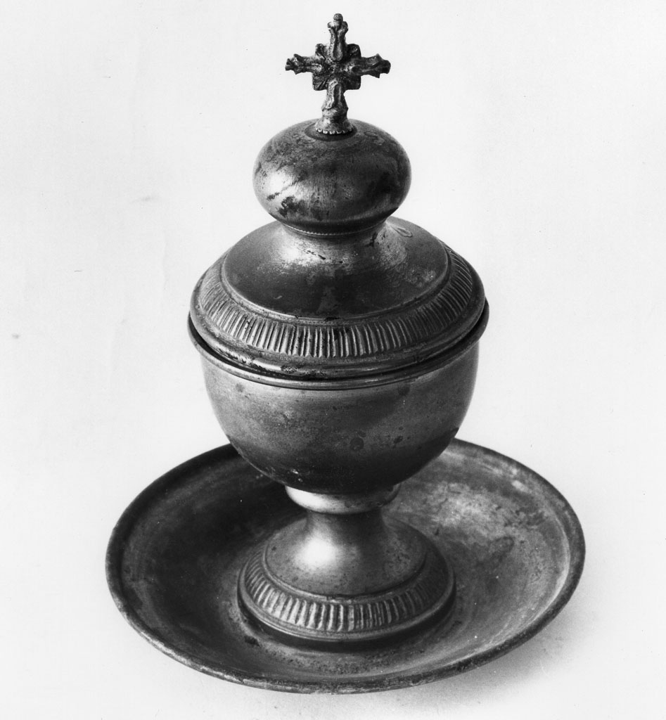 vasetto per la purificazione - bottega toscana (fine/inizio secc. XVIII/ XIX)