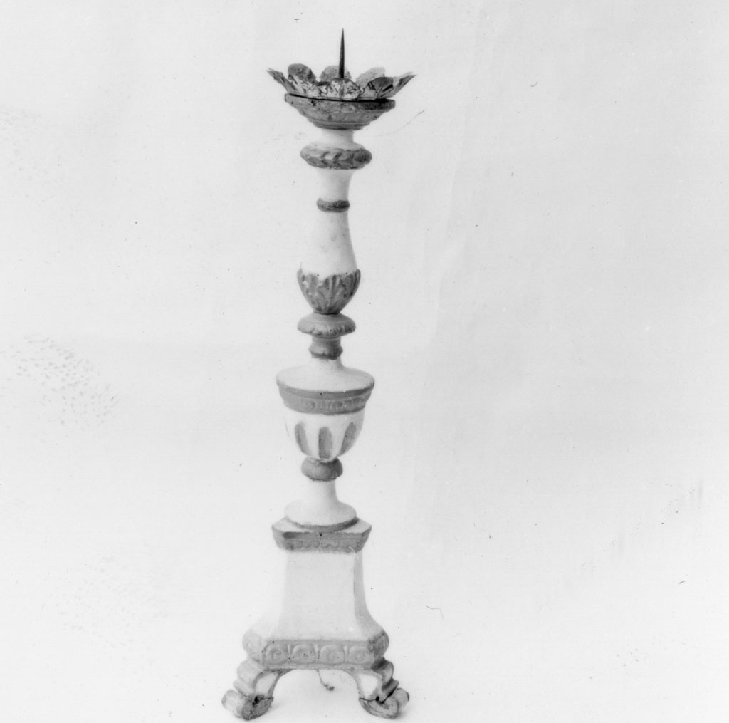 candelabro, coppia - bottega toscana (sec. XIX)