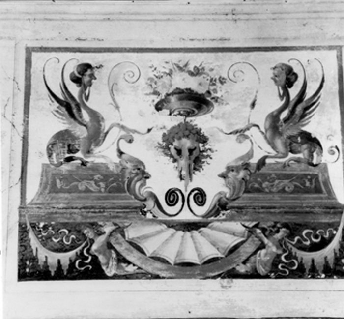 figura grottesca (dipinto) - bottega toscana (sec. XIX)