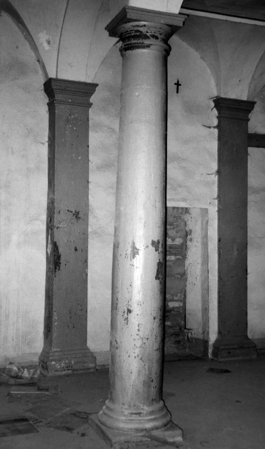 colonna, serie - bottega toscana (fine/inizio secc. XVII/ XVIII)