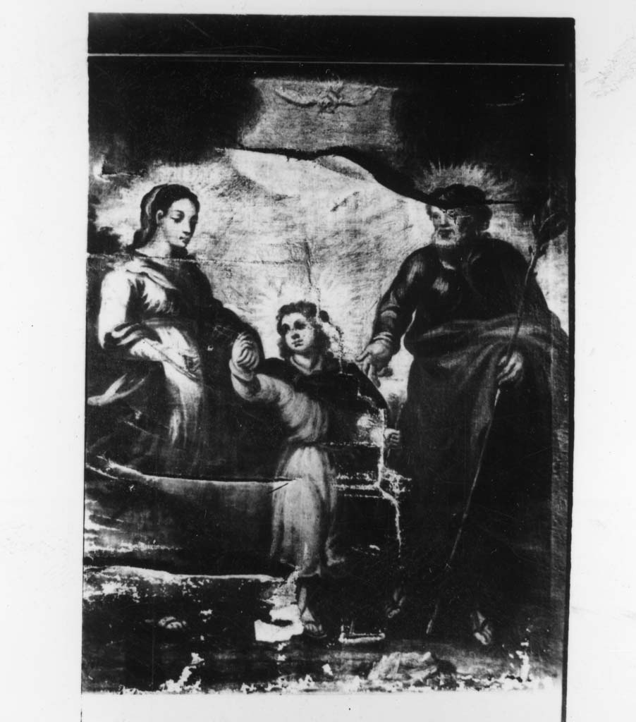 Sacra Famiglia (dipinto) - ambito toscano (fine/inizio secc. XVII/ XVIII)