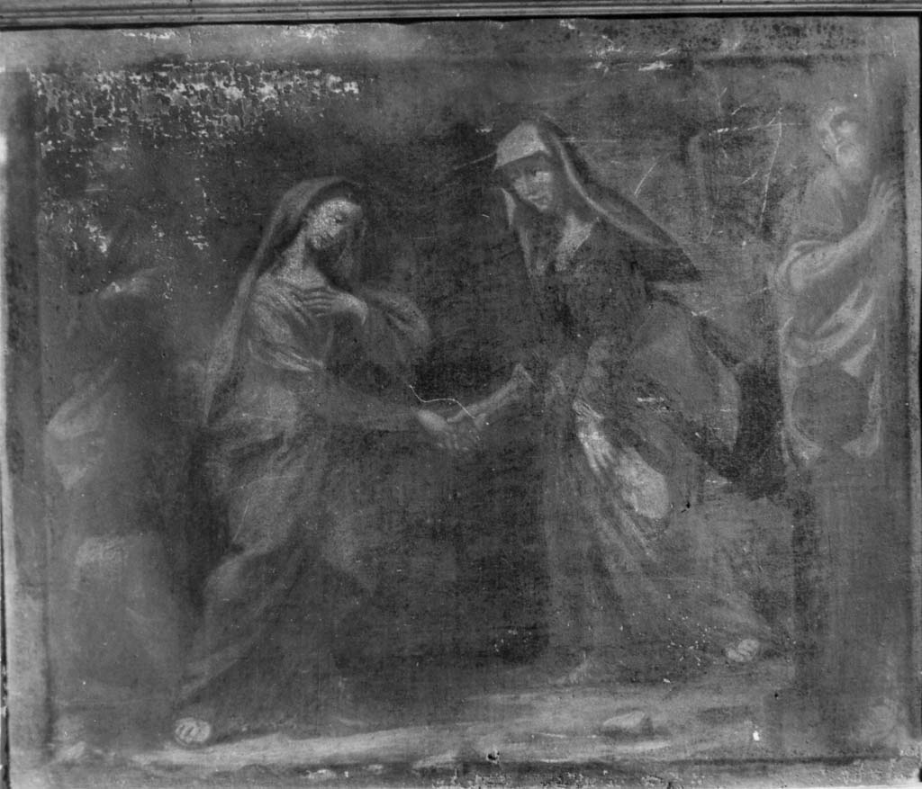 visitazione (dipinto) - ambito italiano (fine/inizio secc. XVII/ XVIII)