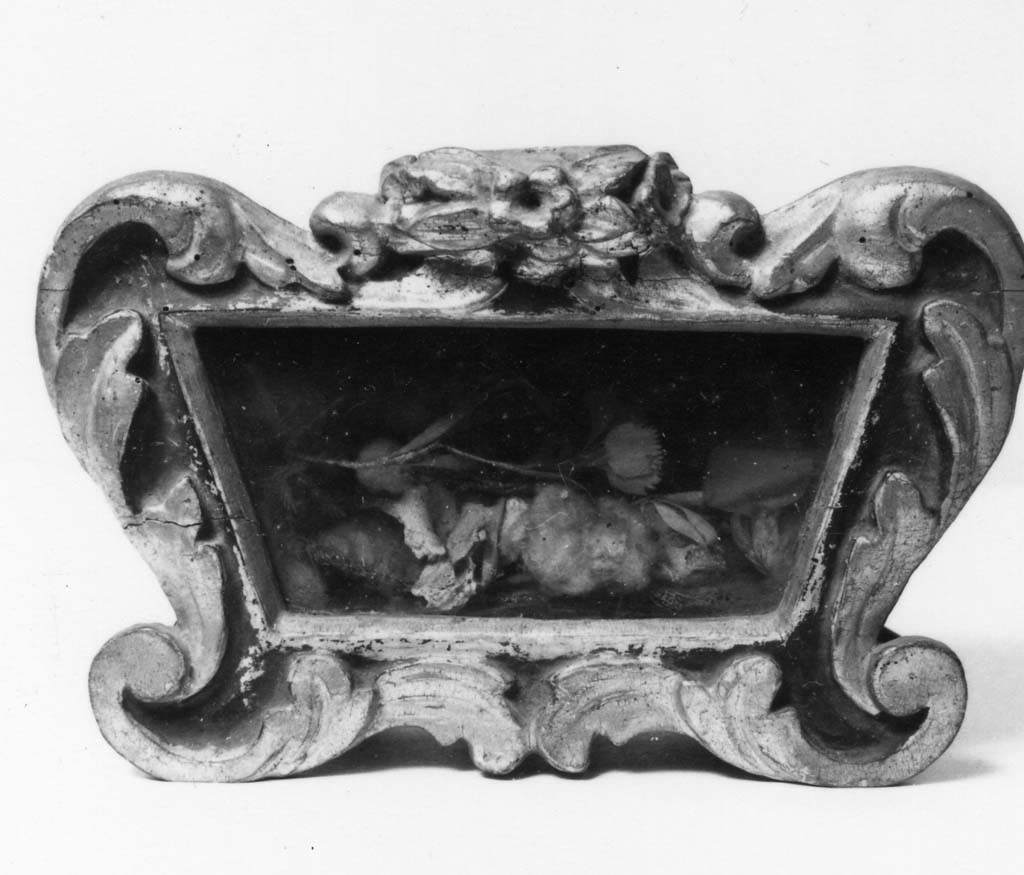 reliquiario a teca - a urna - bottega toscana (seconda metà sec. XVIII)