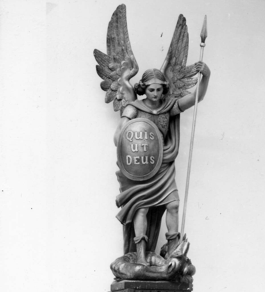 San Michele Arcangelo (scultura) - bottega altoatesina (fine sec. XIX)
