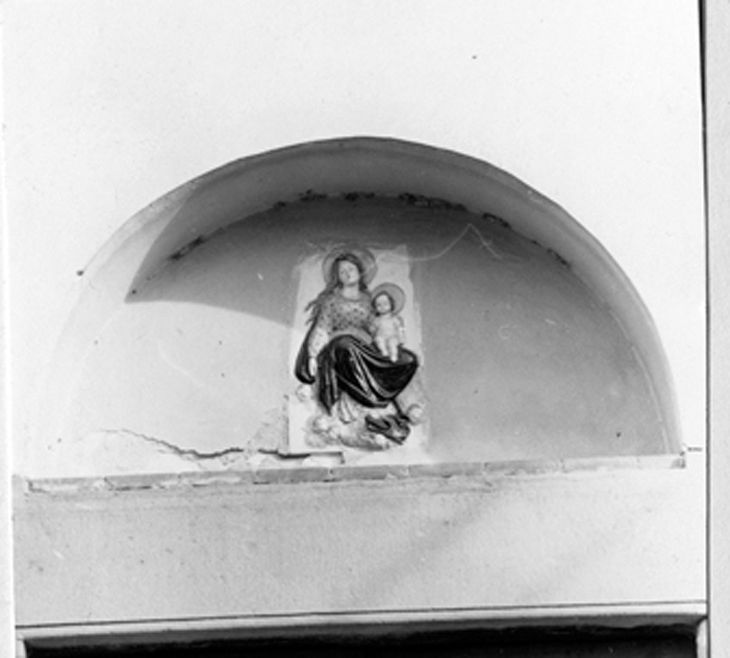 Madonna con Bambino (rilievo) - bottega toscana (sec. XIX)