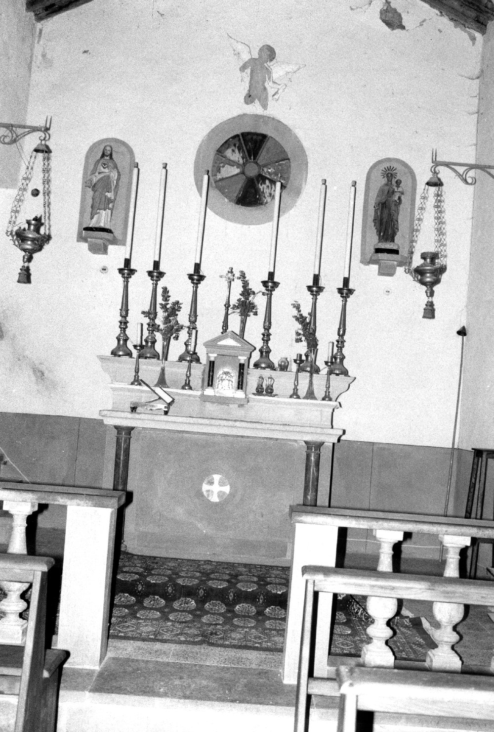 dedicato ai SS. Andrea e Vito (altare maggiore, opera isolata) - bottega toscana (sec. XIX)