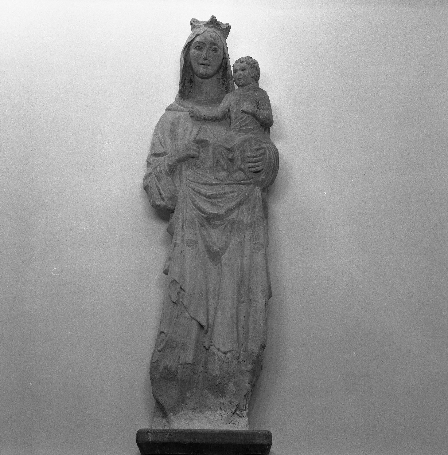 Madonna con Bambino (statua) - bottega aretina (prima metà sec. XIV)