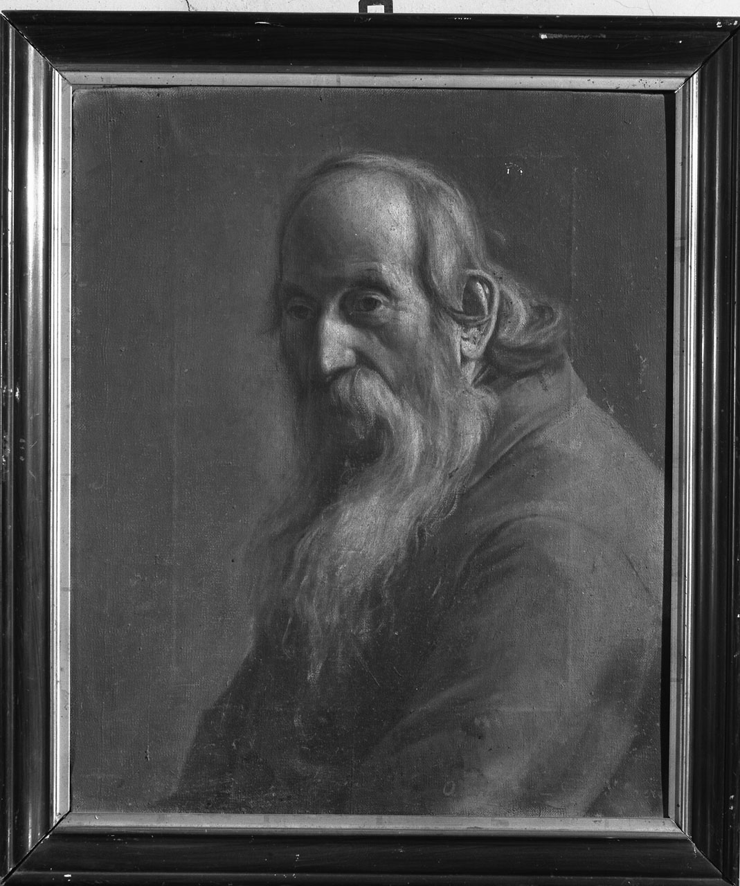 ritratto di vecchio (dipinto) di Dragoni Aldo (sec. XX)