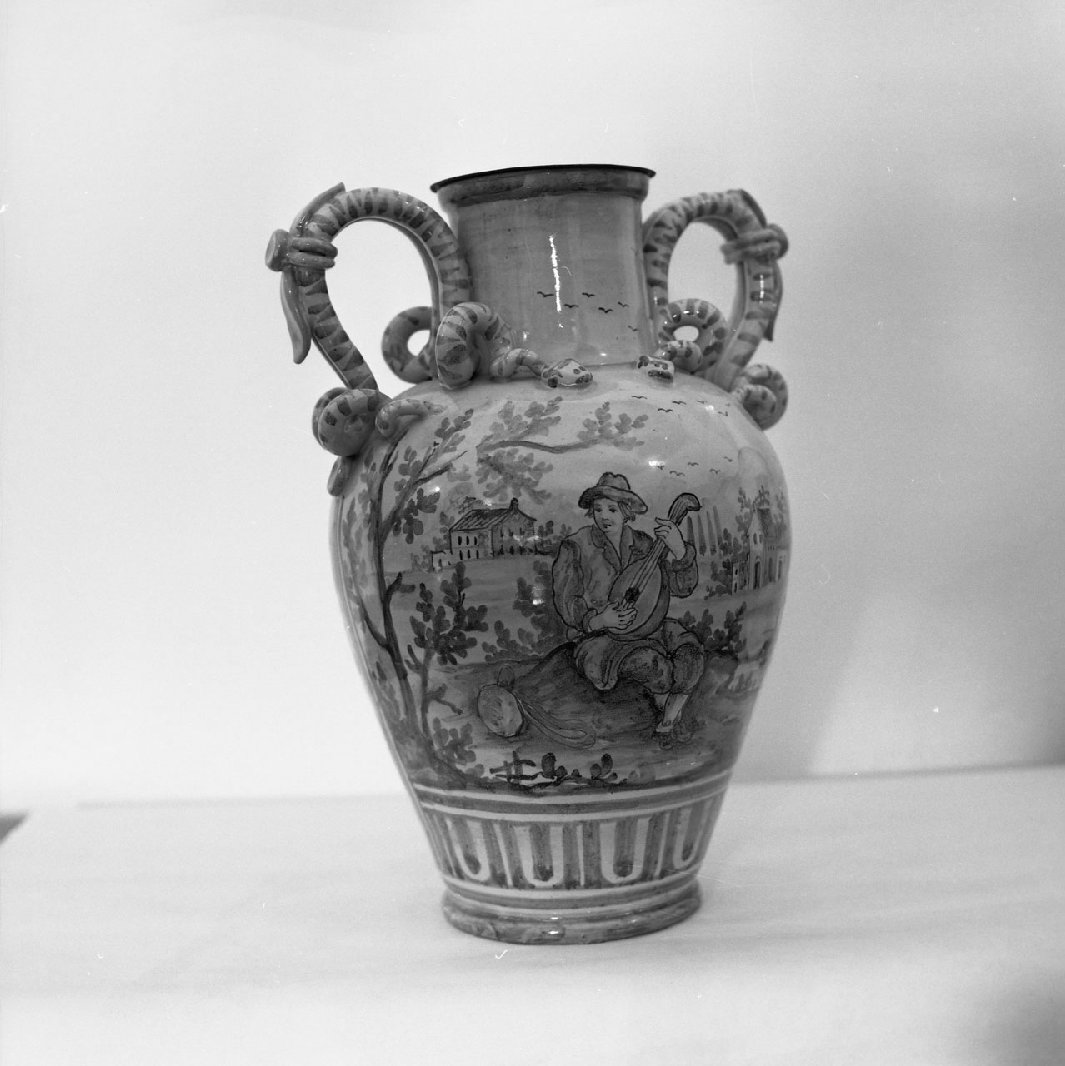 vaso - bottega abruzzese (prima metà sec. XIX)