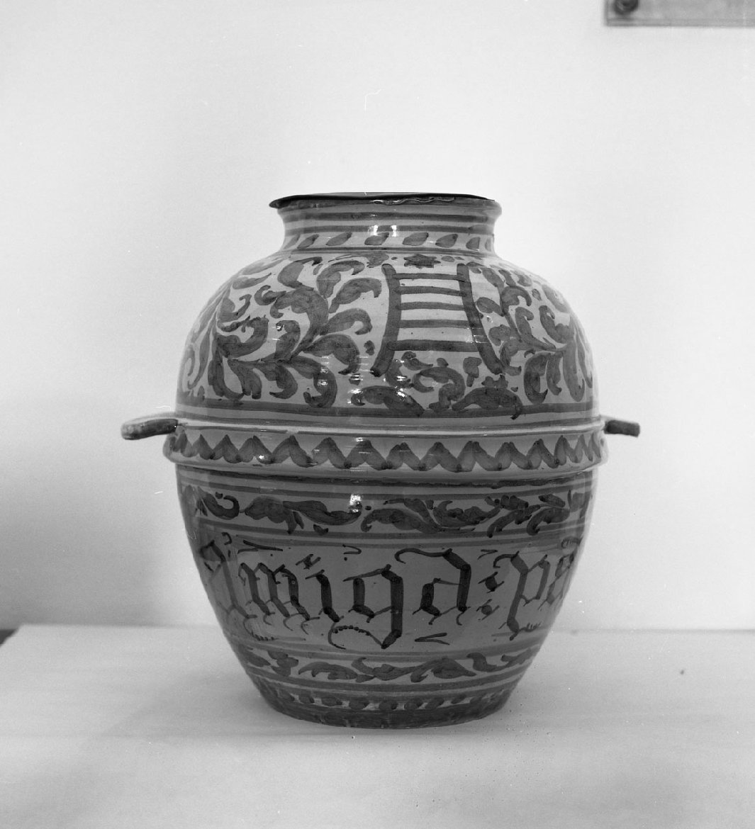 vaso - bottega abruzzese (prima metà sec. XIX)