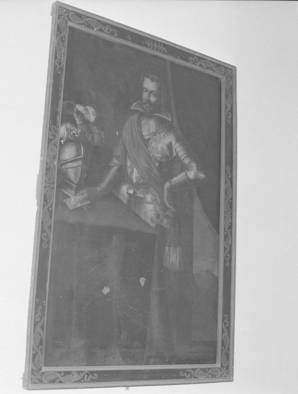 ritratto d'uomo (dipinto) - ambito toscano (primo quarto sec. XVIII)