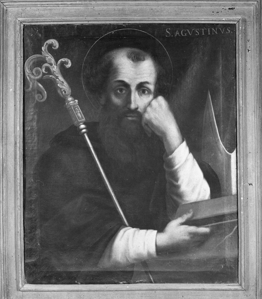 Sant'Agostino (dipinto) - ambito aretino (sec. XVII)