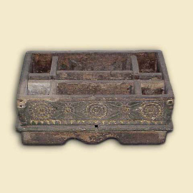 scatola - bottega Italia settentrionale (fine/inizio secc. XVII/ XVIII)