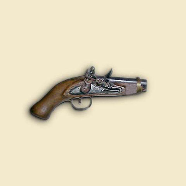 pistola - bottega francese (fine/inizio secc. XVIII/ XIX)