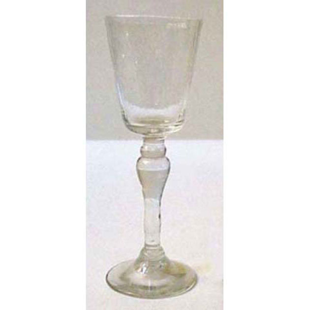bicchiere - produzione europea (secc. XVIII/ XIX)