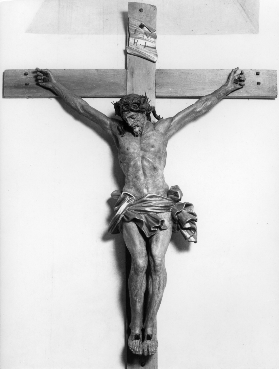 Cristo crocifisso (crocifisso) - ambito toscano (secc. XVII/ XVIII)