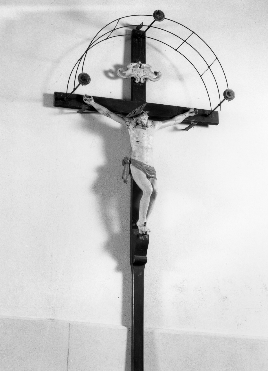 Cristo crocifisso (croce processionale) - produzione toscana (primo quarto sec. XIX)