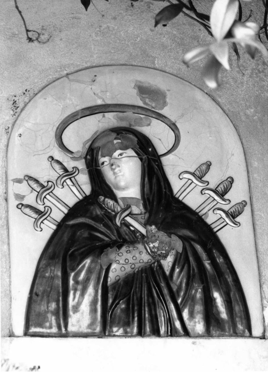Sette Dolori della Madonna (rilievo) - manifattura toscana (prima metà sec. XIX)