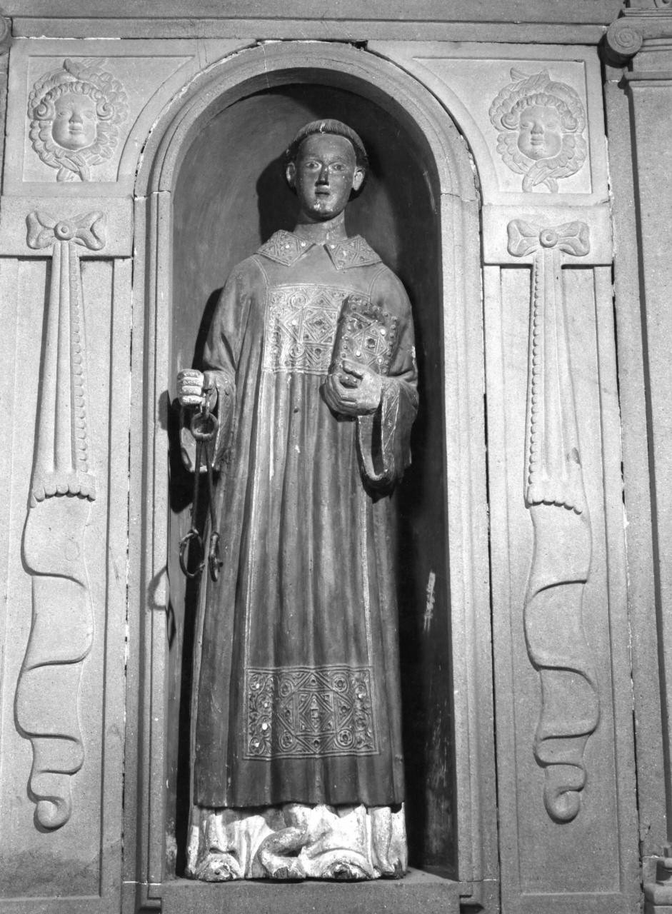 San Leonardo (statua) - ambito toscano (sec. XV)