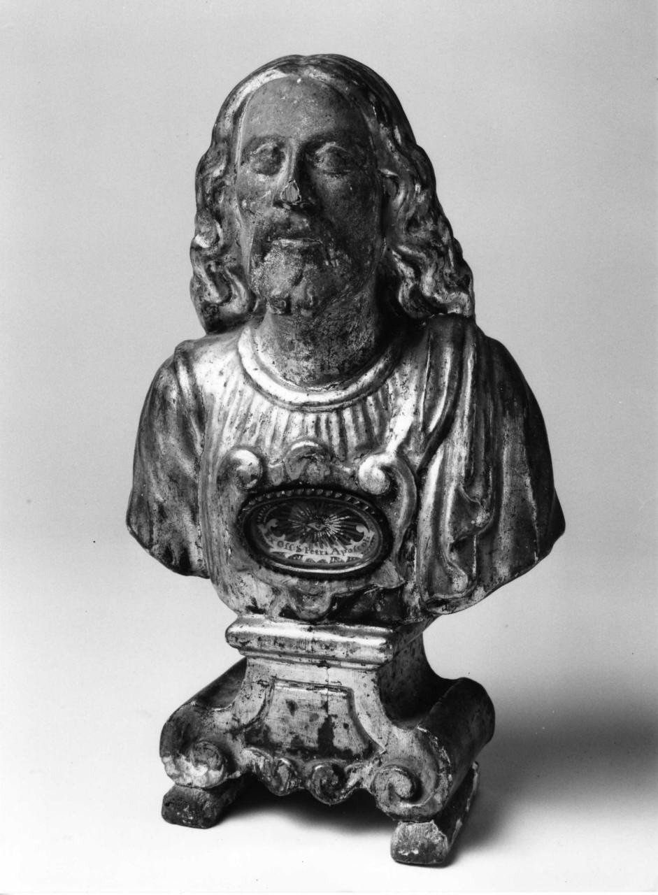 reliquiario - a busto - bottega toscana (sec. XVIII)