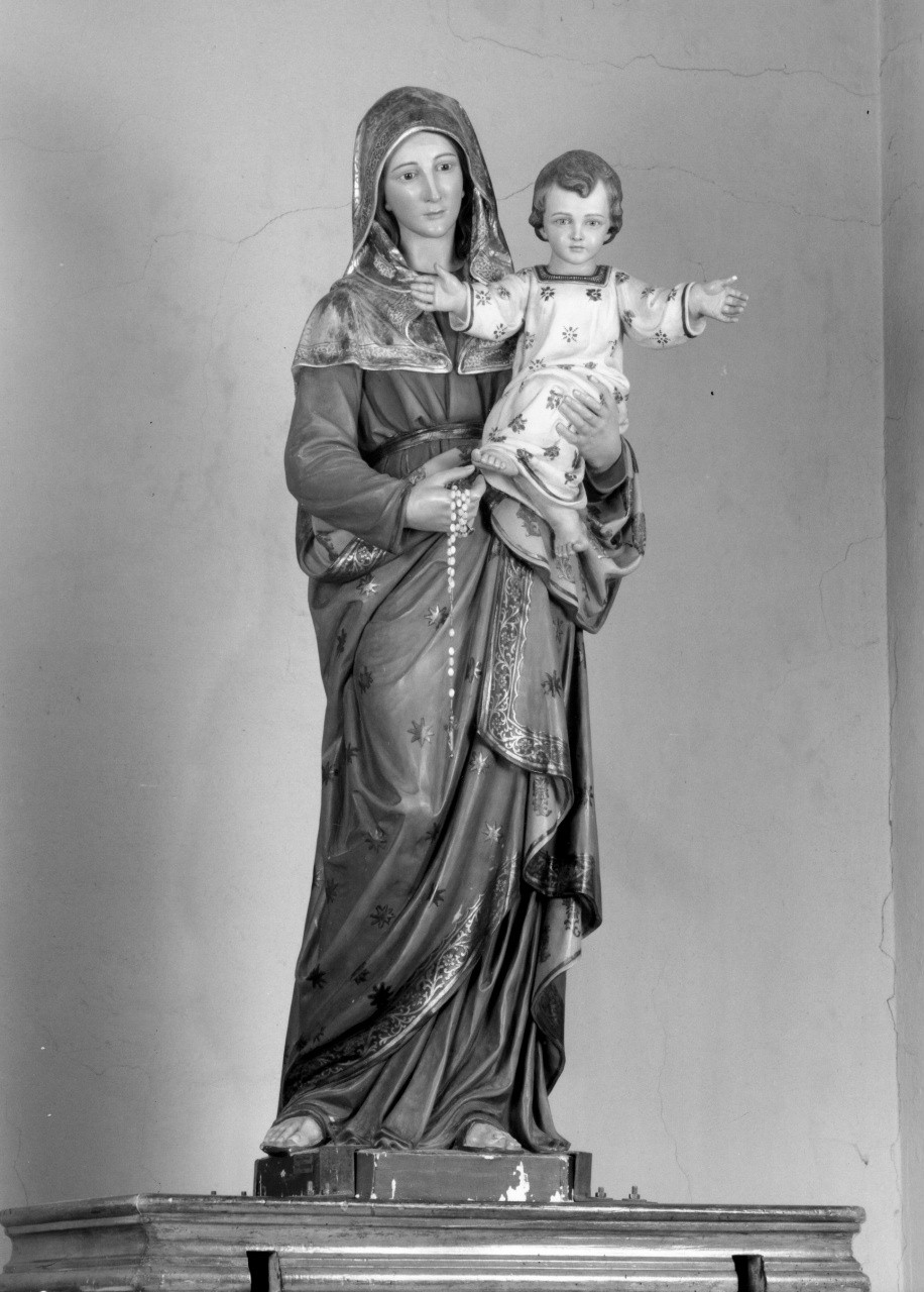 Madonna con Bambino (statua) - produzione altoatesina (fine/inizio secc. XVI/ XVII)