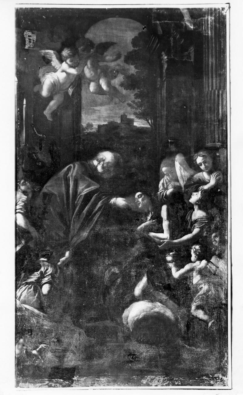 ultima comunione di Santa Maria Maddalena (dipinto) di Pucci Giovanni Antonio (attribuito) (prima metà sec. XVIII)