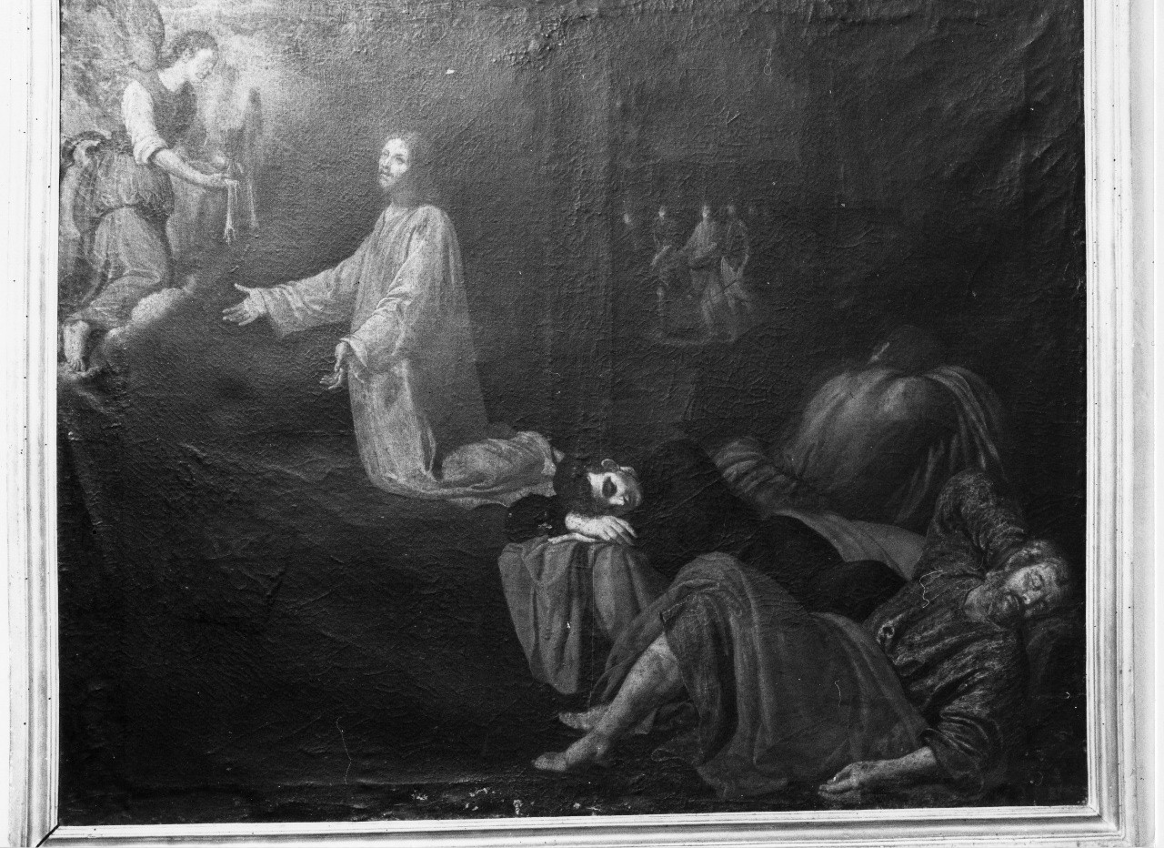 orazione di Cristo nell'orto di Getsemani (dipinto) di Caccini Pompeo (fine/inizio secc. XVI/ XVII)