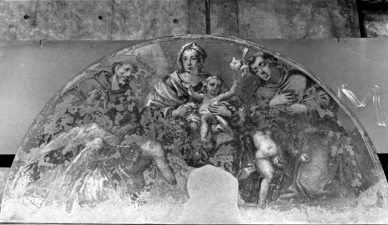 Madonna con Bambino e Santi (dipinto) di Tais Giacomo (sec. XVIII)
