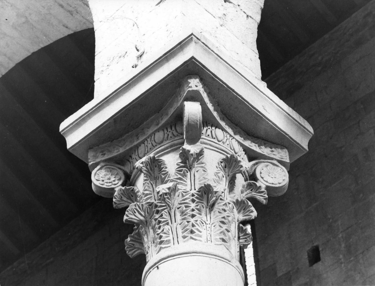capitello di colonna di Gruamonte (bottega) (seconda metà sec. XII)