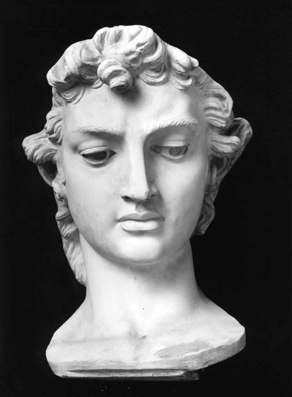 testa di Perseo (scultura) di Lelli Oronzio (ultimo quarto sec. XIX)