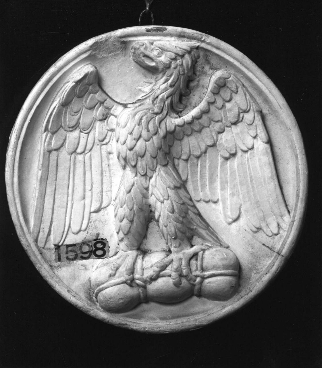 stemma dell'Arte dei mercanti di Calimala (rilievo) di Lelli Oronzio (ultimo quarto sec. XIX)