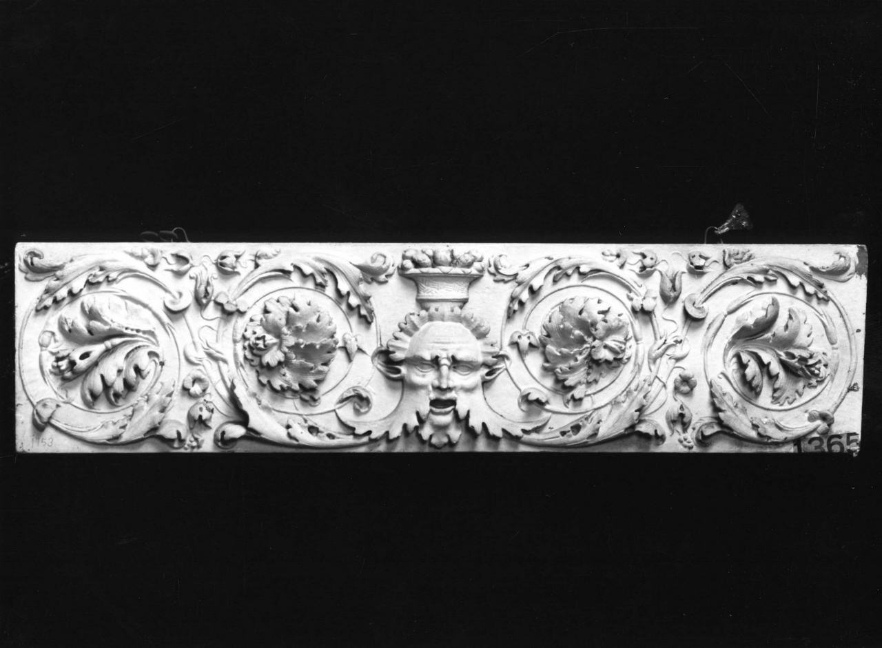 motivi decorativi a girali vegetali (rilievo, elemento d'insieme) di Lelli Oronzio (sec. XIX)